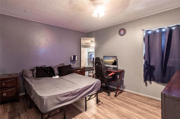 Bedroom, Home Office, Interior, Wood Texture Flooring