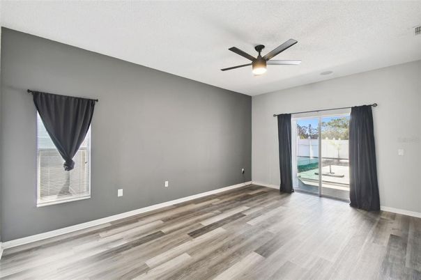 Empty room, Interior, Wood Texture Flooring