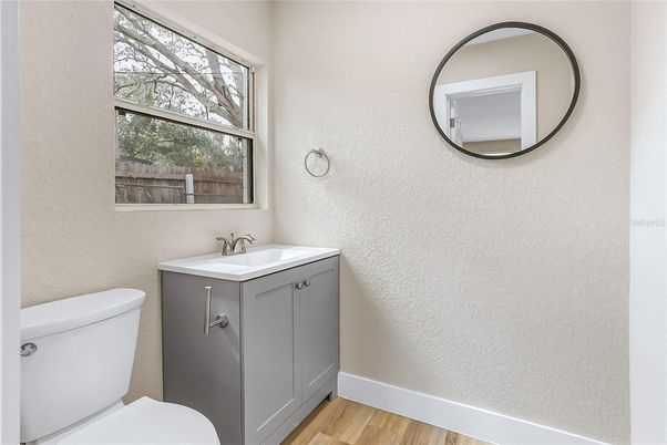 Bathroom, Interior, Wood Texture Flooring