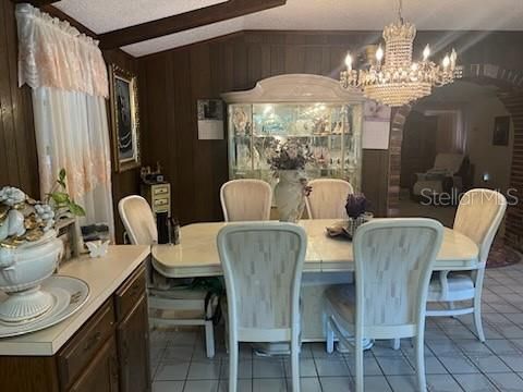 Chandelier, Dining room, Interior