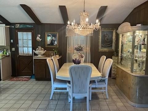 Chandelier, Dining room, Interior