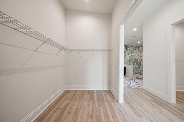 Interior, Recessed Lighting, Walk-in Closets, Wood Texture Flooring