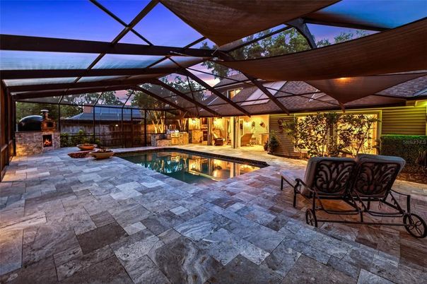 Glass Ceilings, Interior, Pool, Sun Room