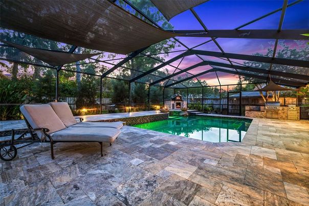 Glass Ceilings, Interior, Pool, Sun Room