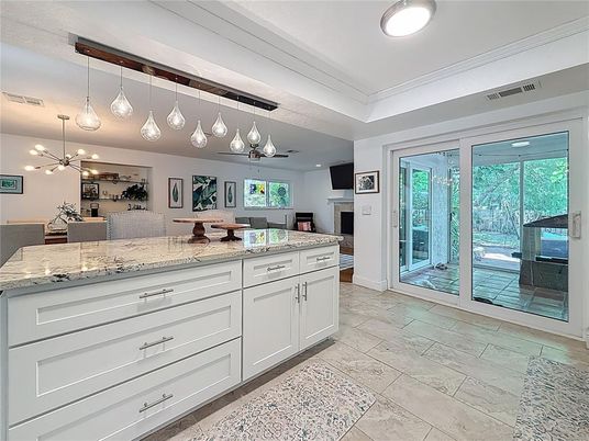 Interior, Kitchen, Pendant Lights, Recessed Lighting