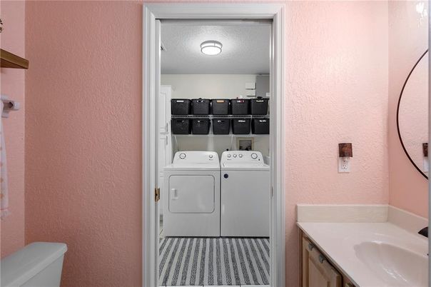 Bathroom, Interior, Utility Closets, Washer