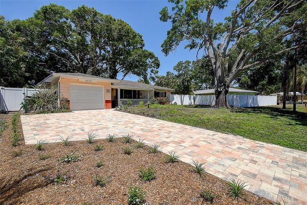 Attached, Backyard, Exterior, Facade, Ranch