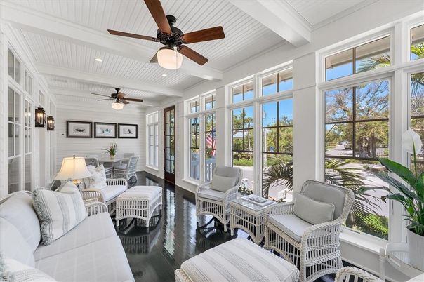 Dining room, Interior, Living room, Sun Room, Wood Texture Flooring