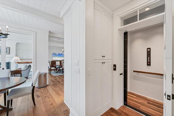 Dining room, Interior, Wood Texture Flooring