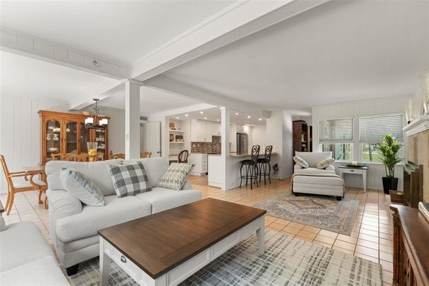 Dining room, Interior, Kitchen, Living room, Pendant Lights, Recessed Lighting