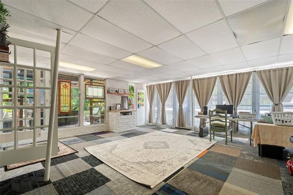 Home Office, Interior, Recessed Lighting
