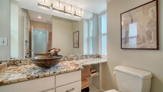Bathroom, Interior, Recessed Lighting
