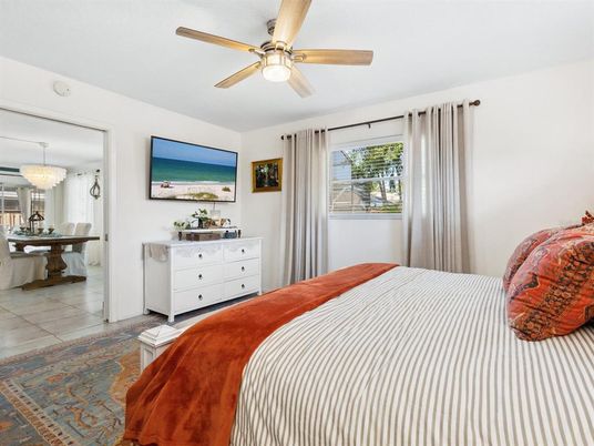 Bedroom, Chandelier, Interior