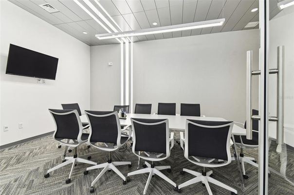 Home Office, Interior, Recessed Lighting