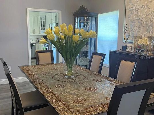 Dining room, Interior, Wood Texture Flooring