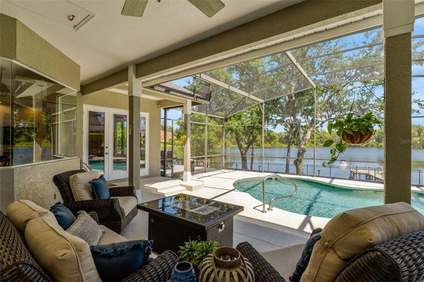 Glass Ceilings, Interior, Living room, Pool, Sun Room, Water