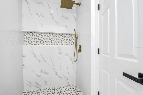 Bathroom, Interior, Marble Walls