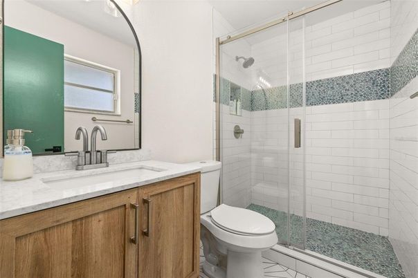 Bathroom, Glass Shower, Interior