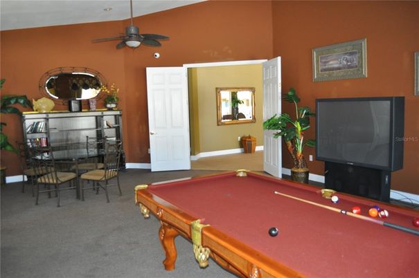 Billiard Table, Dining room, Game Room, Interior