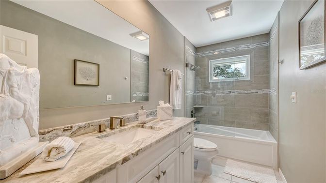 Bathroom, Glass Shower, Interior