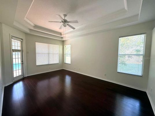 Empty room, Interior, Wood Texture Flooring