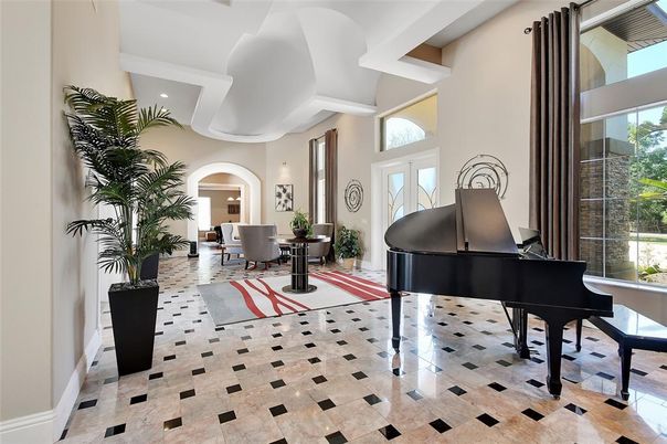 Interior, Piano, Recessed Lighting