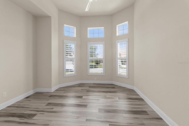 Empty room, Interior, Wood Texture Flooring