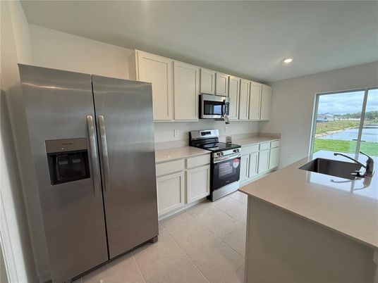 Interior, Kitchen, Recessed Lighting, Stainless Steel Appliances