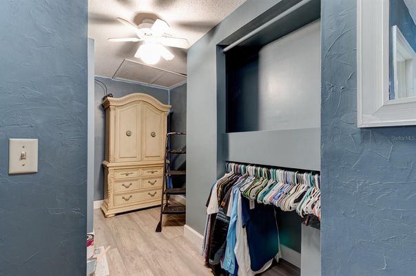 Interior, Walk-in Closets, Wood Texture Flooring