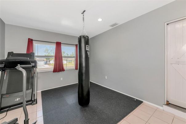 Fitness Equipment, Interior, Recessed Lighting