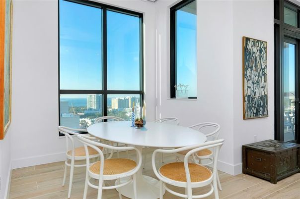 Dining room, Interior, Wood Texture Flooring