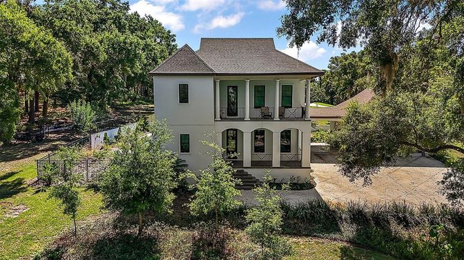 Backyard, Exterior, Facade, French Provincial