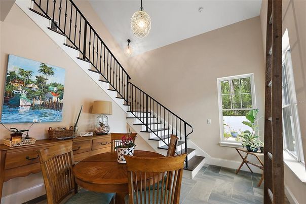 Dining room, Interior, Pendant Lights