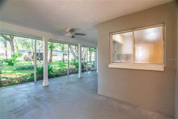 Empty room, Interior, Sun Room