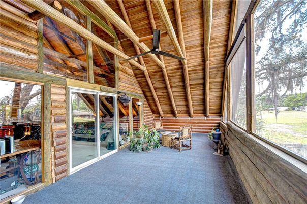 Interior, Sun Room, Wooden Beams, Wooden Ceilings, Wooden Walls