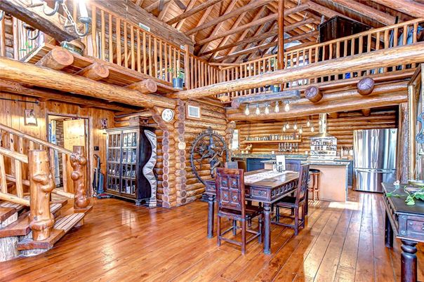 Dining room, Interior, Wooden Beams, Wooden Ceilings, Wood Texture Flooring, Wooden Walls