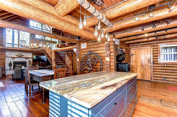 Fireplace, Interior, Pendant Lights, Wooden Beams, Wooden Ceilings, Wood Texture Flooring, Wooden Walls
