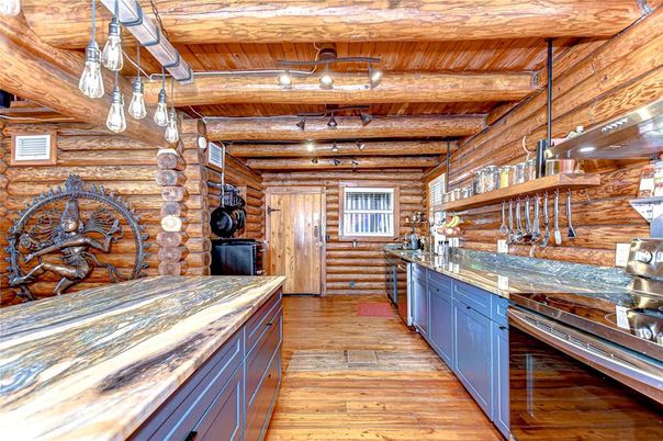 Interior, Kitchen, Wooden Beams, Wooden Ceilings, Wood Texture Flooring, Wooden Walls