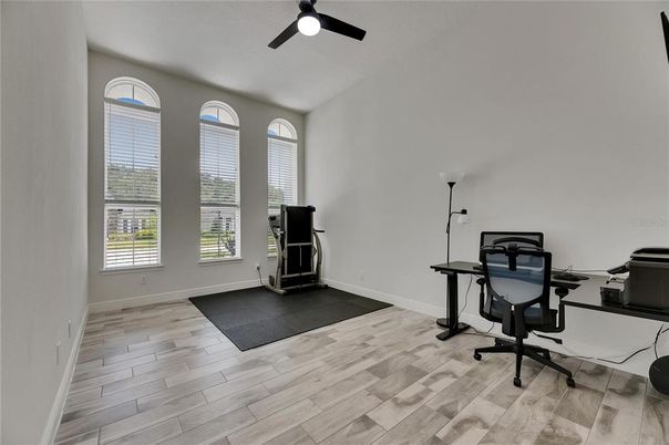 Home Office, Interior, Wood Texture Flooring