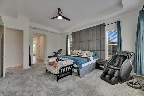 Bedroom, Fitness Equipment, Interior, Recessed Lighting