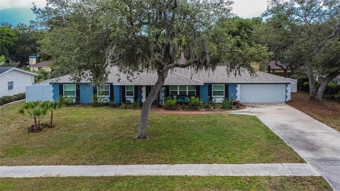 Attached, Backyard, Exterior, Facade, Ranch