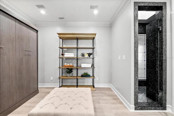 Interior, Recessed Lighting, Wood Texture Flooring