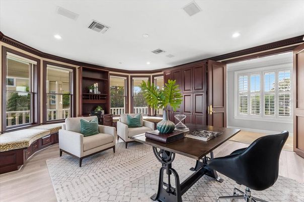 Home Office, Interior, Living room, Recessed Lighting