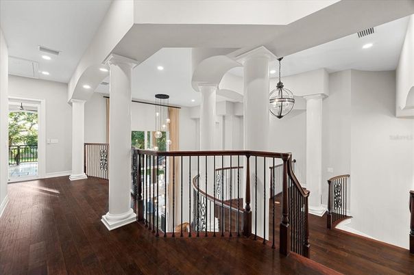 Chandelier, Interior, Pendant Lights, Recessed Lighting, Wood Texture Flooring