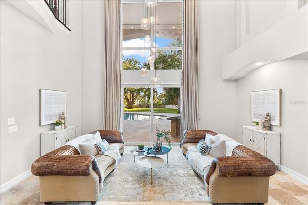 Interior, Living room, Pendant Lights, Recessed Lighting