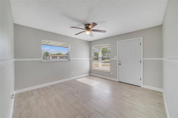 Empty room, Interior, Wood Texture Flooring