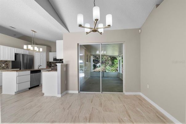 Chandelier, Interior, Kitchen, Marble, Pendant Lights