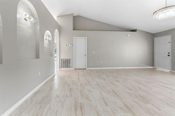 Empty room, Interior, Wood Texture Flooring