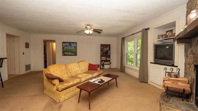 Fireplace, Interior, Living room