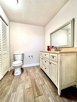 Bathroom, Interior, Wood Texture Flooring